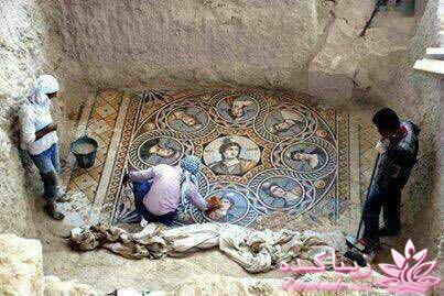 کشف فرش ایرانی با قدمت 1400 ساله 