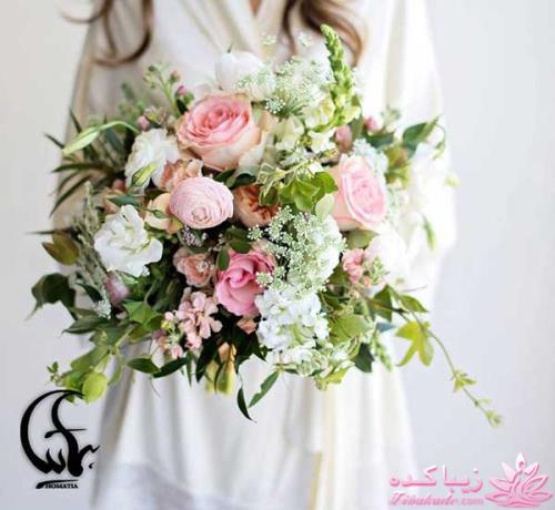 دسته گل های زیبا برای عروس های پاییزی