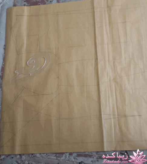 الگو بالاتنه با پنس و بدون پنس