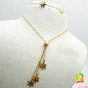 نیم ست آویز دار طرح برفی