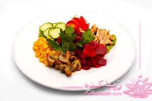 بشقاب، غذا، رژیمی