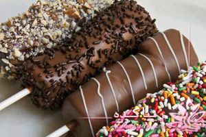 موز، دسر، سریع، آسان، چشمگیر، کاکائو