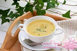 سوپ، شیر، رژیمی