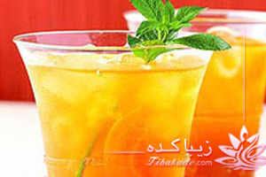 شربت، نوشیدنی، خنک، زردآلو