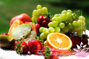 میوه، سبد، رنگ