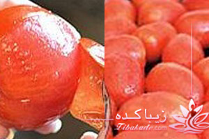 گوجه فرنگی، پوست کنده، درسته