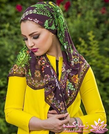 انواع مدل های شال و روسری