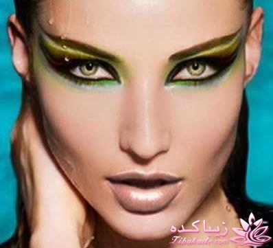 آموزش کشیدن خط چشم برای انواع چشم ها