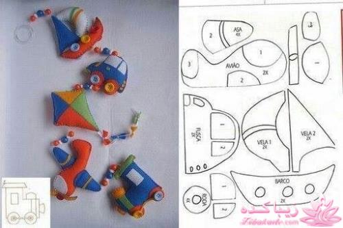 آموزش عروسک سازی،عروسکــــهای نمــــــدی