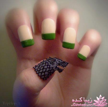 طرح های جالب لاک ناخن