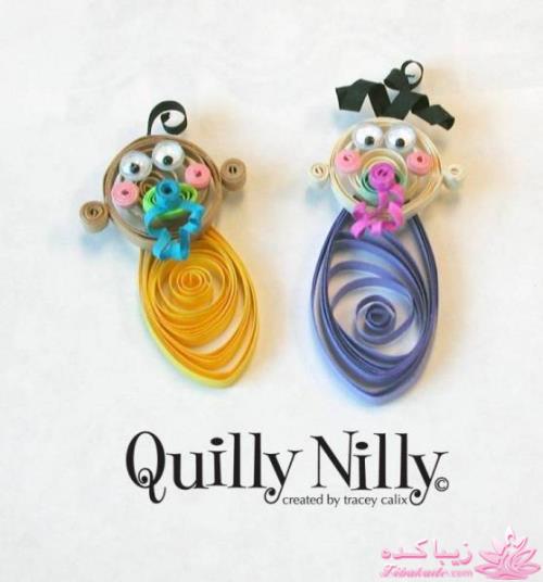 کوئیلینگ یا ملیله کاغذی