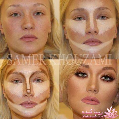 تصاویر قدرت آرایش بر تغییر چهره این زنان