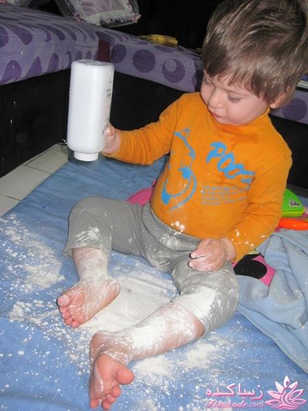 عکس خرابکاری بچه ها