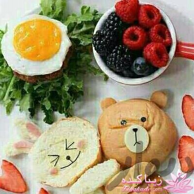 تزیین میز صبحانه و خوراکیها