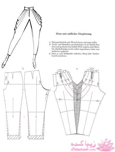 ژورنال لباسهای زنانه با الگو