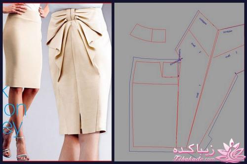 ژورنال لباسهای زنانه با الگو