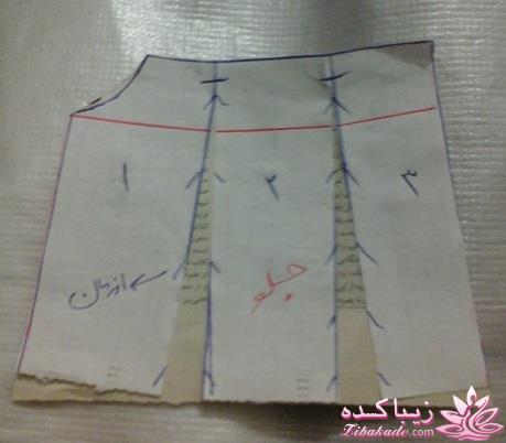 اموزش بچه گانه دوزی