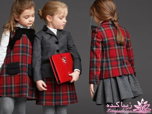 مدل لباسهای فشن پائیزی بچه گانه 