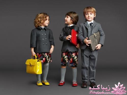 مدل لباسهای فشن پائیزی بچه گانه 