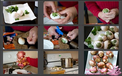 امسال تخم مرغ های عید را جور دیگر تزیین کنیم