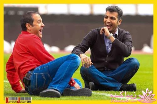 هنرمندان و تیم ملی (عکس)