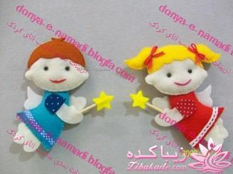 فروش پارچه نمدي و لوازم مخصوص دوخت تزيينات نمدي