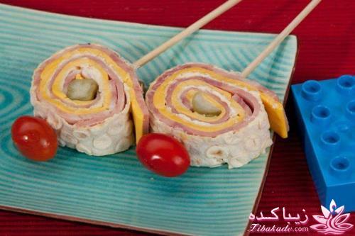 خلاقیت در تزیین غذا