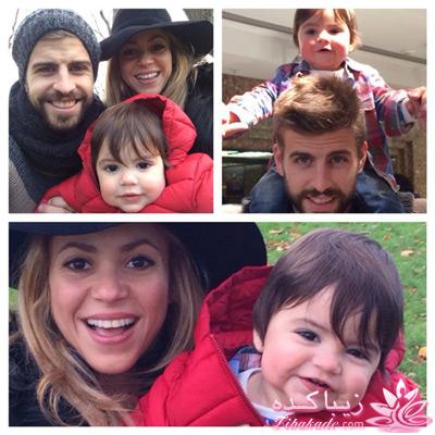 عکس بچه شکیرا و پیکه