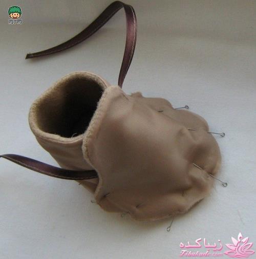 برای نی نی های نازتون کفش بدوزید