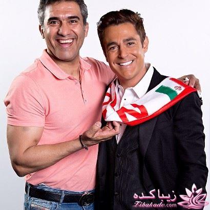 هنرمندان و تیم ملی (عکس)