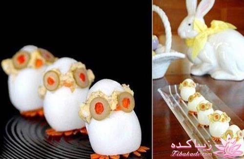 خلاقیت در تزیین غذا