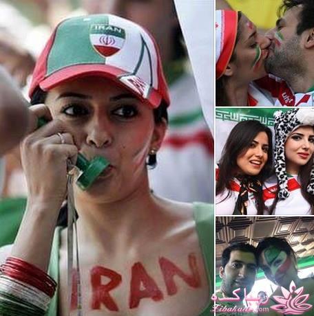 شادی مردم بعد از بازی ایران