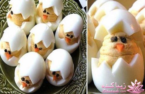 خلاقیت در تزیین غذا