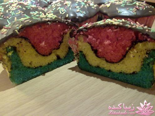 کیک موج دار