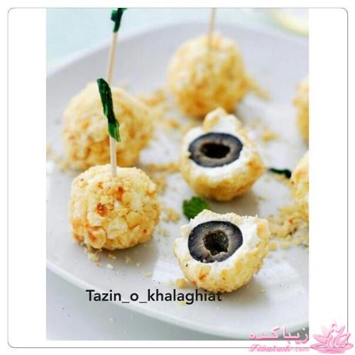 خلاقیت در تزیین غذا