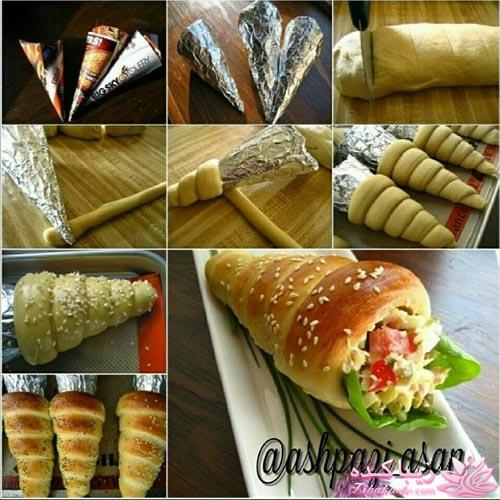 خلاقیت در تزیین غذا