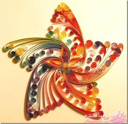 کوئیلینگ یا ملیله کاغذی