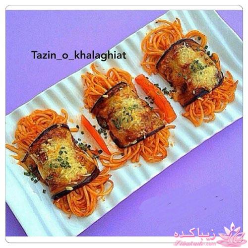 خلاقیت در تزیین غذا