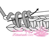 آموزش اصول اولیه ی قلاب بافی و نقشه خوانی