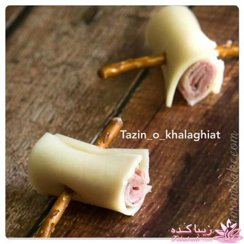 خلاقیت در تزیین غذا