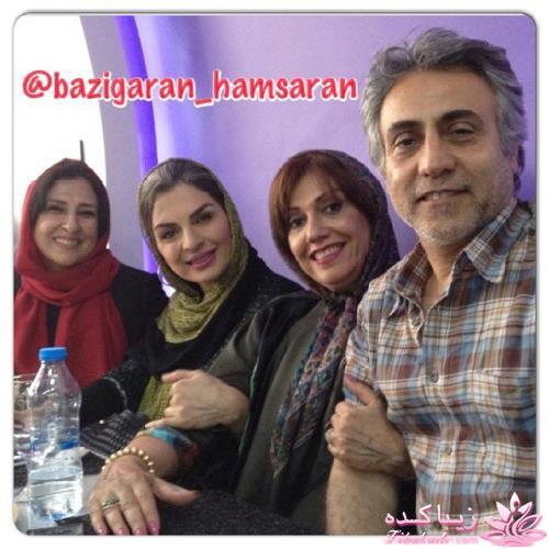 عکس بازیگران و همسر