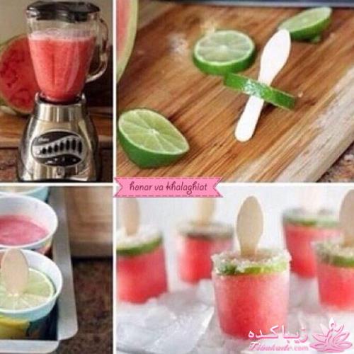 خلاقیت در تزیین غذا