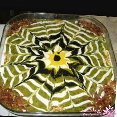 خلاقیت در تزیین غذا