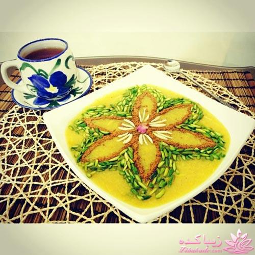 خلاقیت در تزیین غذا