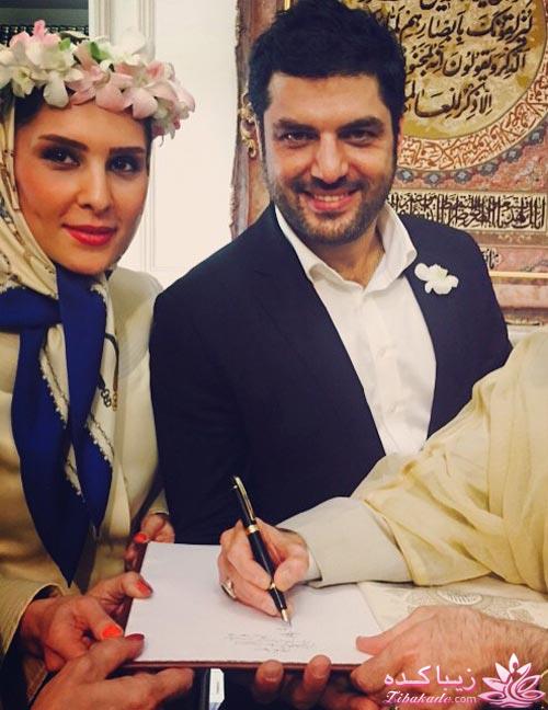 سام درخشانی ازدواج کرد