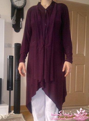 آموزش دوخت مانتو عبایی