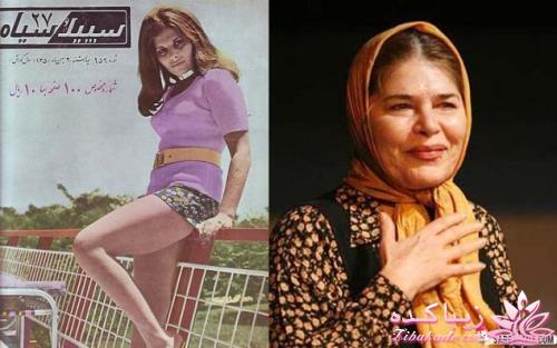 عکس بازیگران خانم قبل وبعداز انقلاب