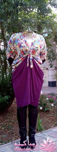 آموزش دوخت مانتو عبایی