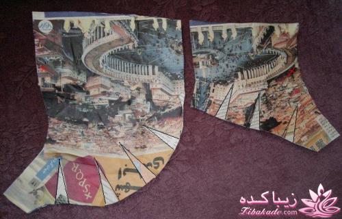 اموزش بچه گانه دوزی