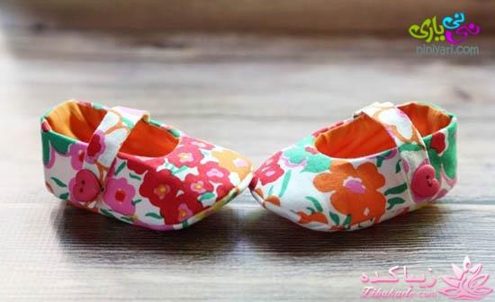 برای نی نی های نازتون کفش بدوزید